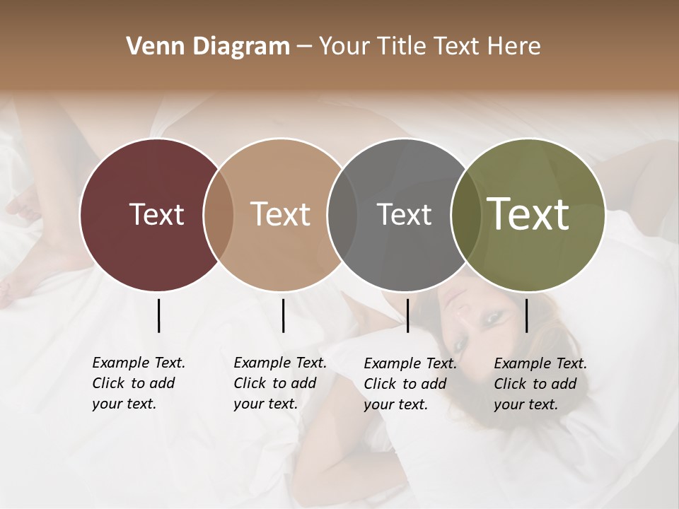 Captivating Female White PowerPoint Template