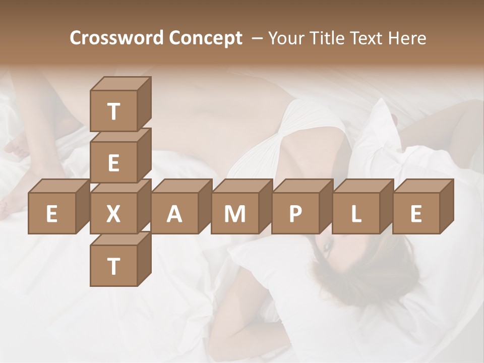 Captivating Female White PowerPoint Template