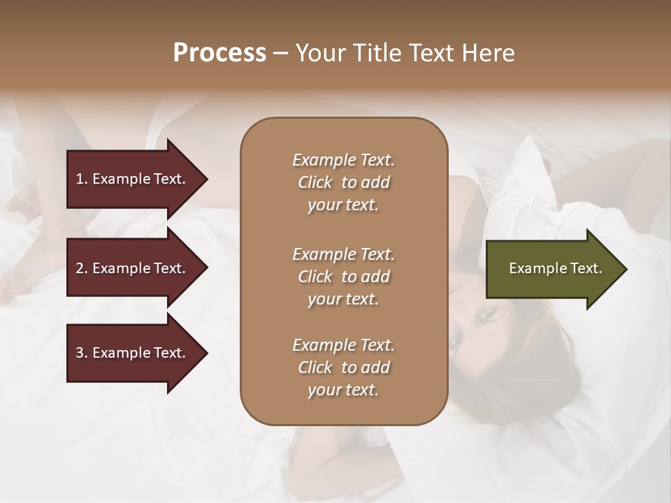 Captivating Female White PowerPoint Template