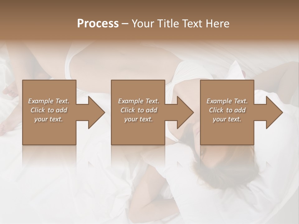 Captivating Female White PowerPoint Template