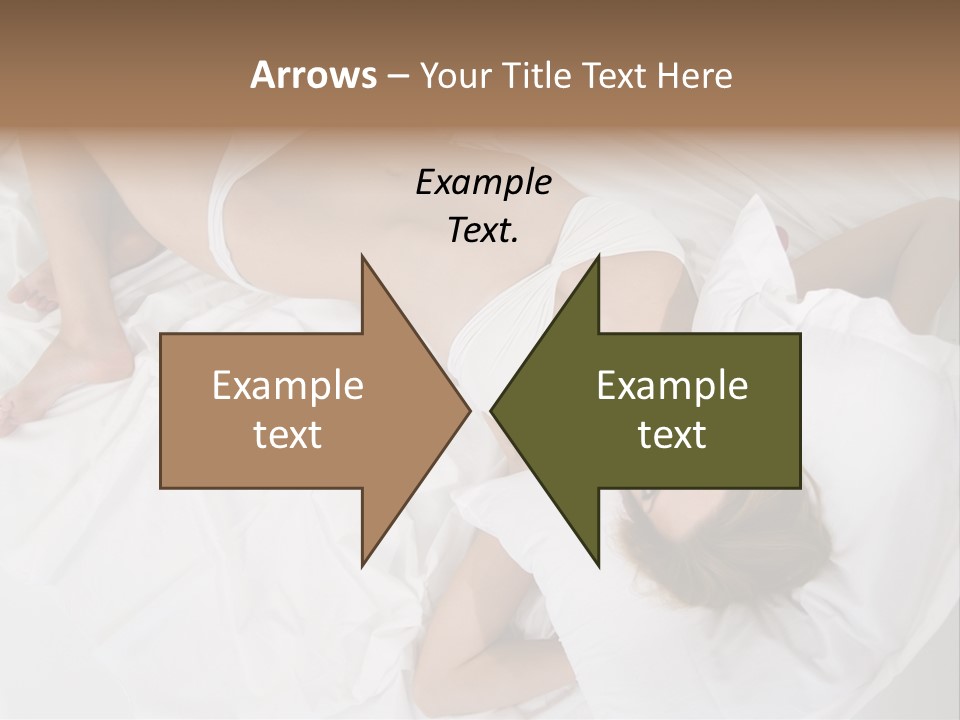 Captivating Female White PowerPoint Template