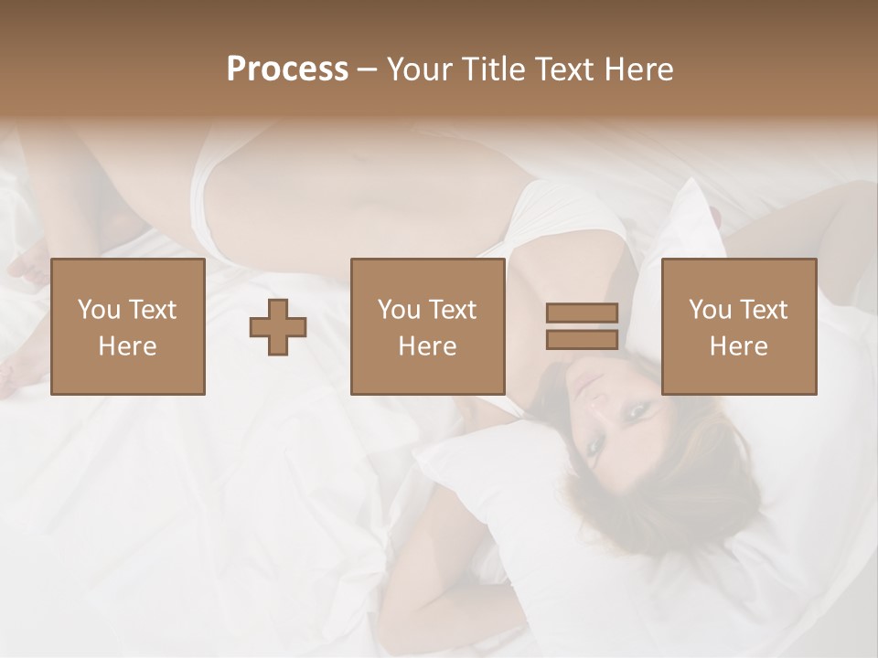 Captivating Female White PowerPoint Template