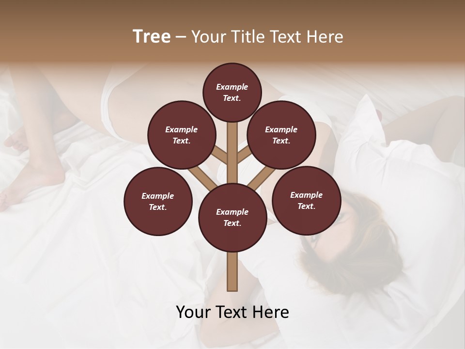 Captivating Female White PowerPoint Template