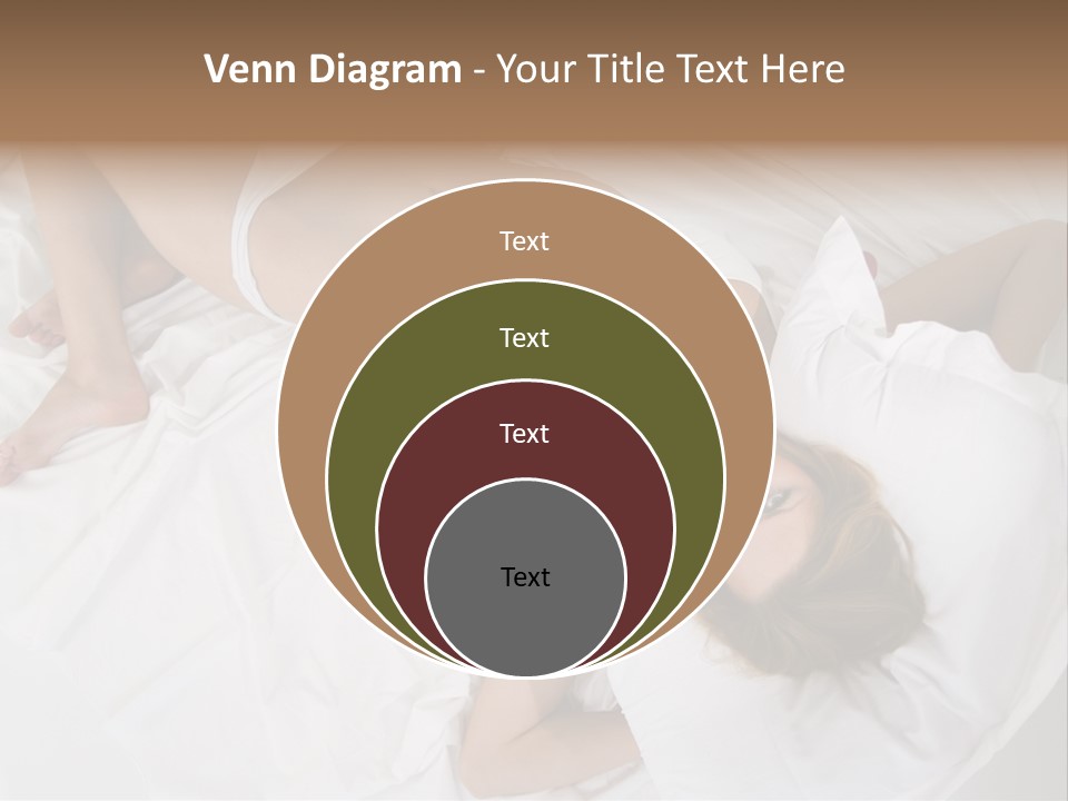 Captivating Female White PowerPoint Template