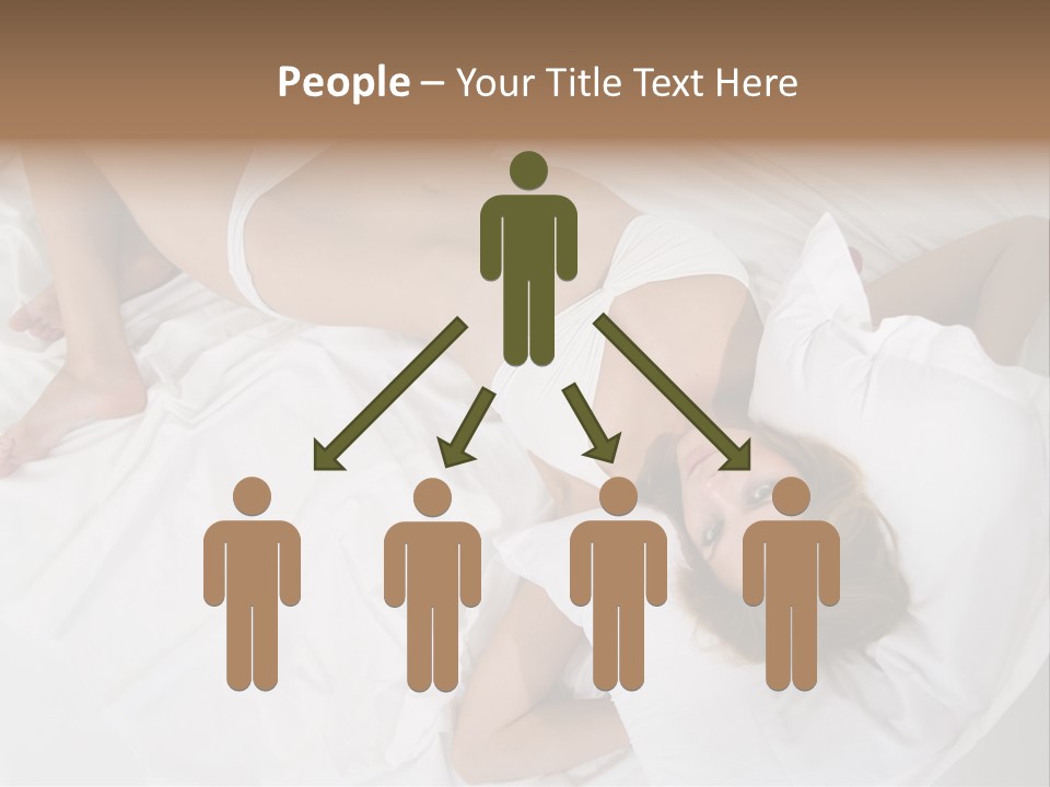 Captivating Female White PowerPoint Template