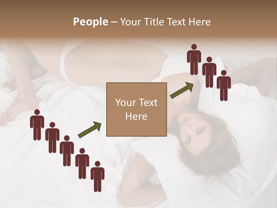 Captivating Female White PowerPoint Template