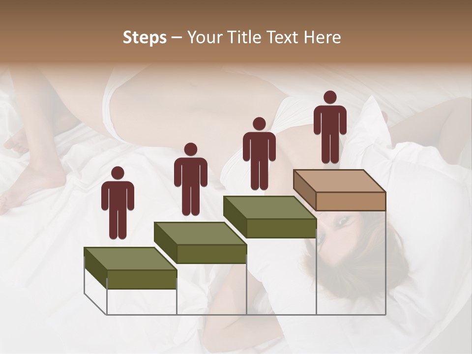 Captivating Female White PowerPoint Template