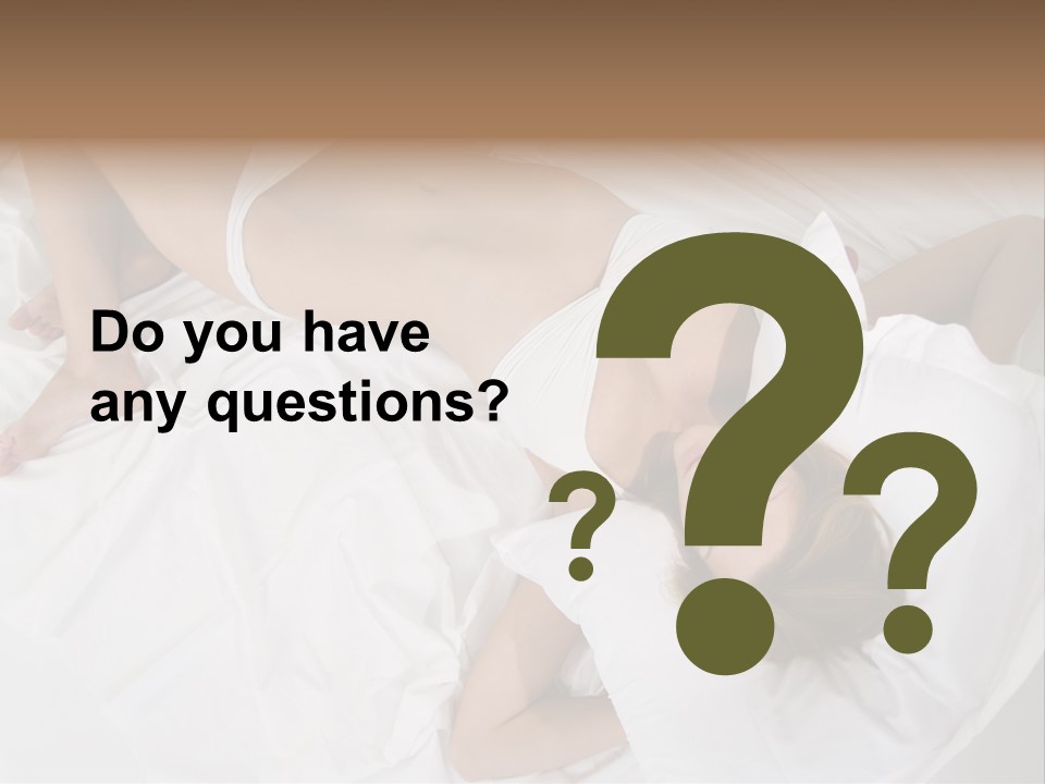 Captivating Female White PowerPoint Template