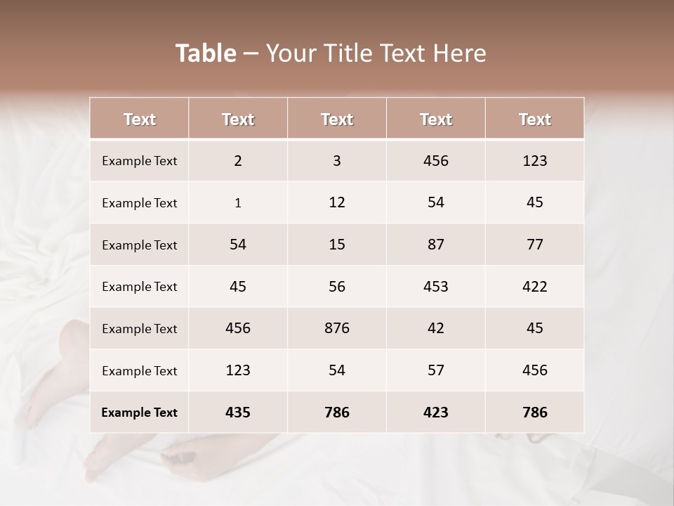 Rest Sleep Play PowerPoint Template