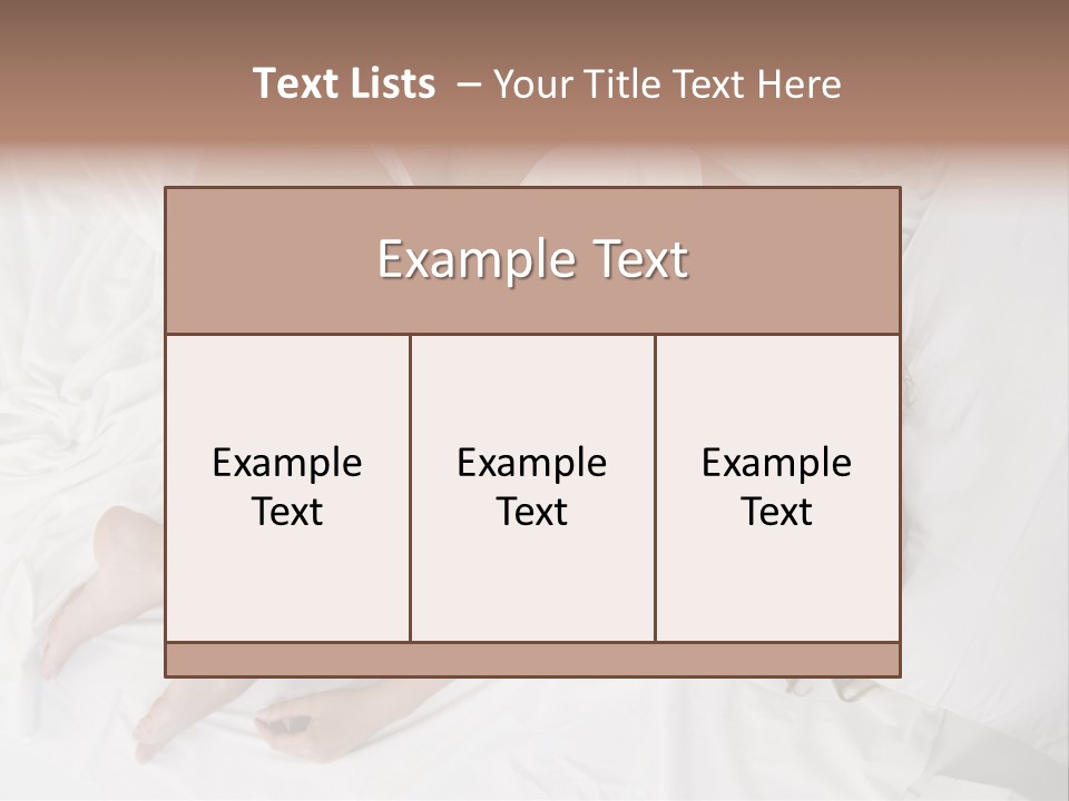 Rest Sleep Play PowerPoint Template