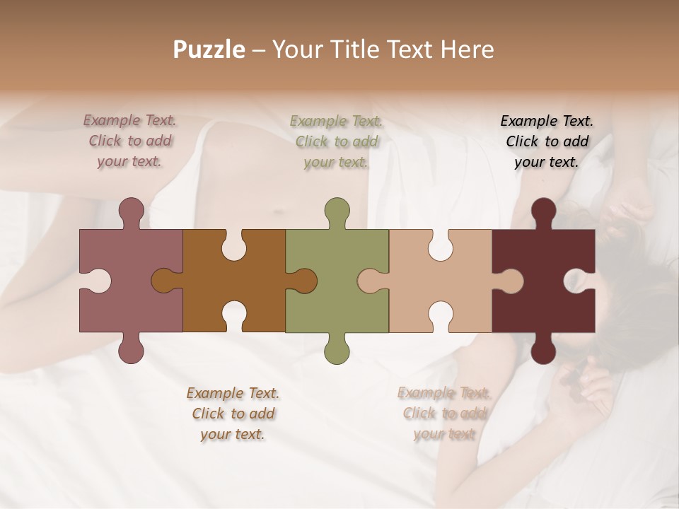 Girl Captivating Rest PowerPoint Template