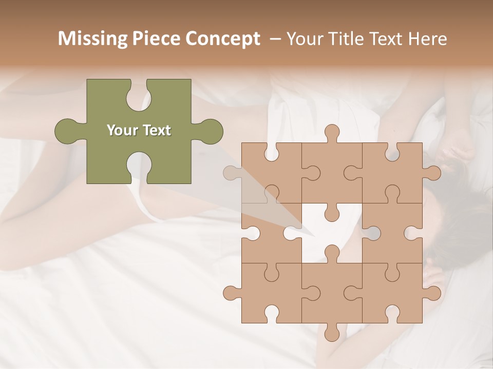 Girl Captivating Rest PowerPoint Template