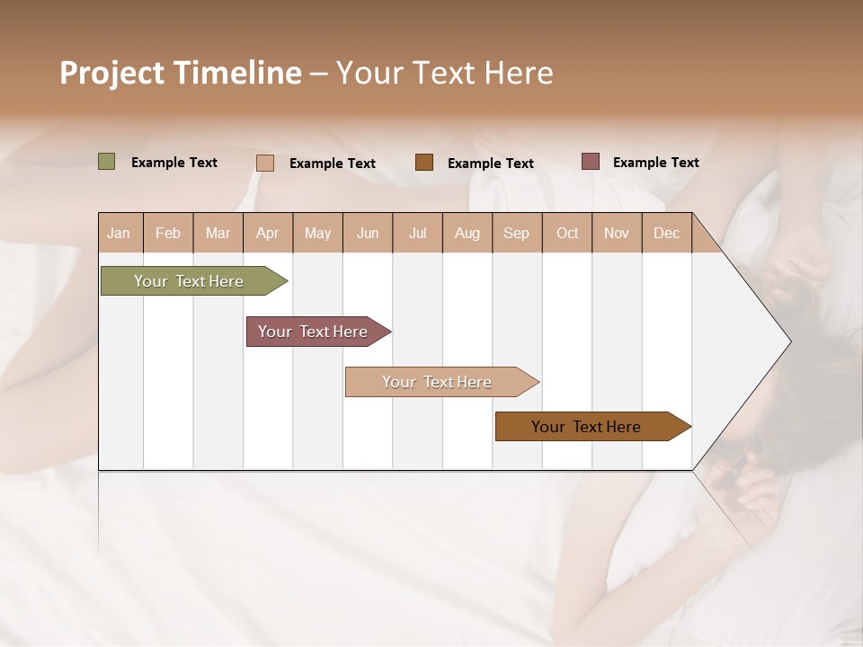 Girl Captivating Rest PowerPoint Template
