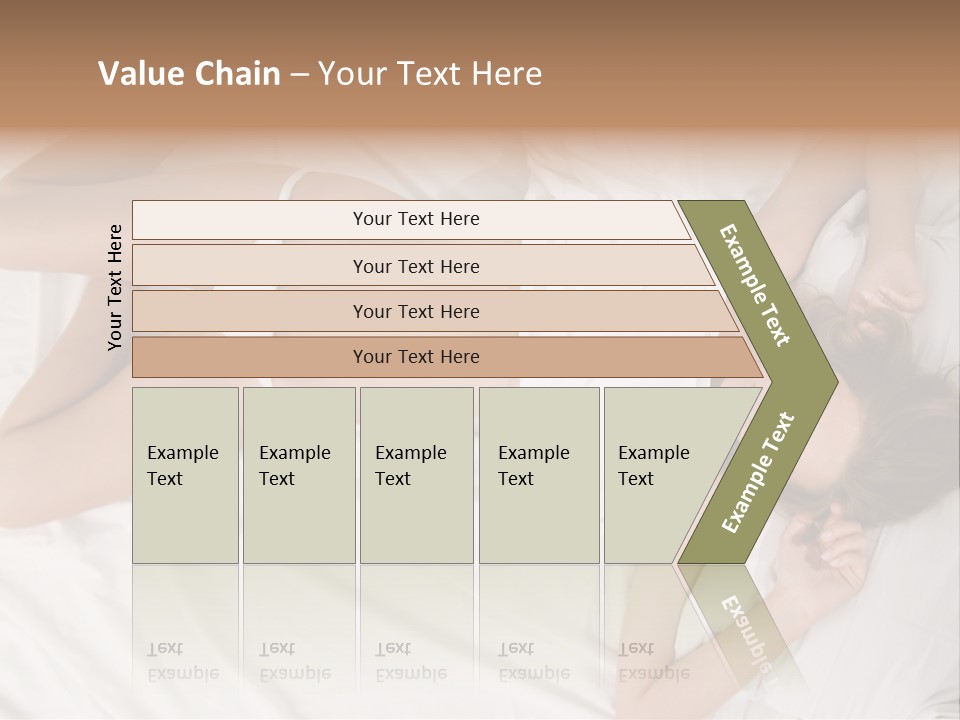 Girl Captivating Rest PowerPoint Template