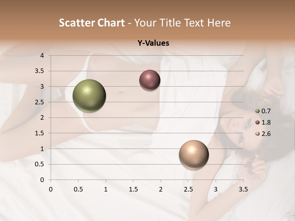 Girl Captivating Rest PowerPoint Template