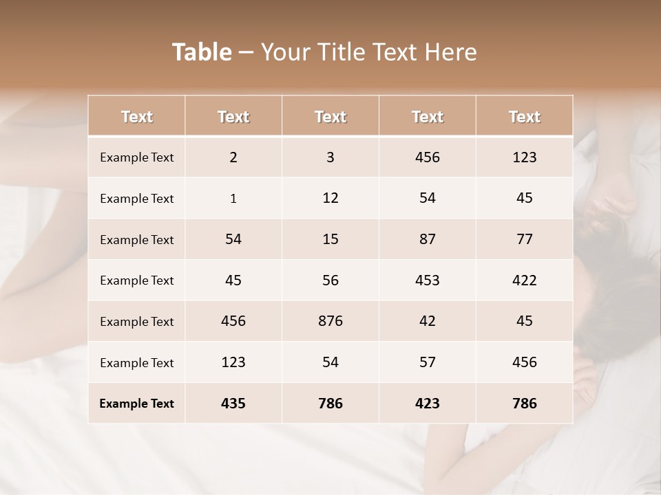 Girl Captivating Rest PowerPoint Template