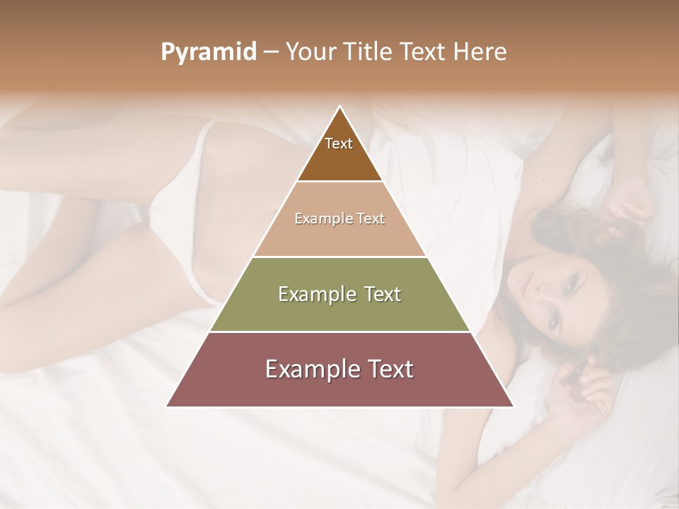 Girl Captivating Rest PowerPoint Template