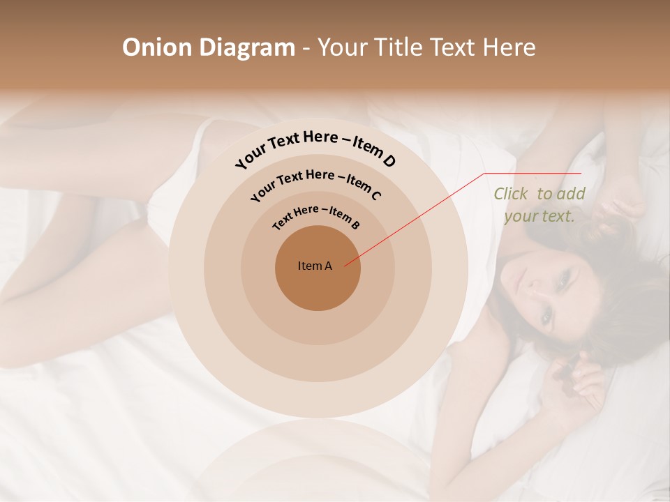 Girl Captivating Rest PowerPoint Template