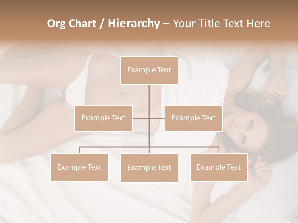 Girl Captivating Rest PowerPoint Template