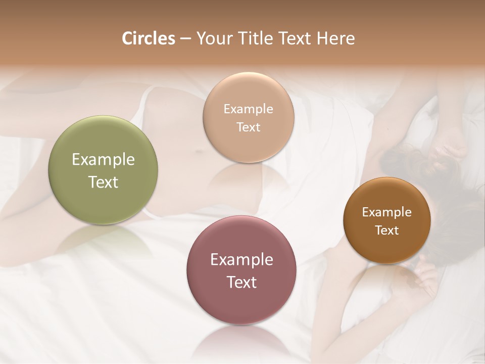 Girl Captivating Rest PowerPoint Template