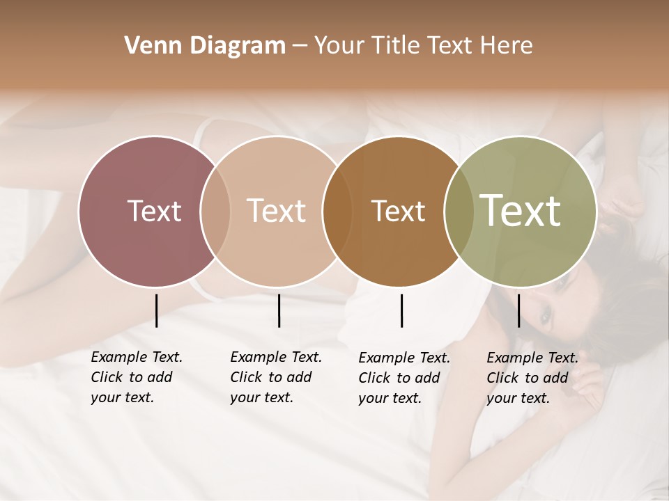 Girl Captivating Rest PowerPoint Template