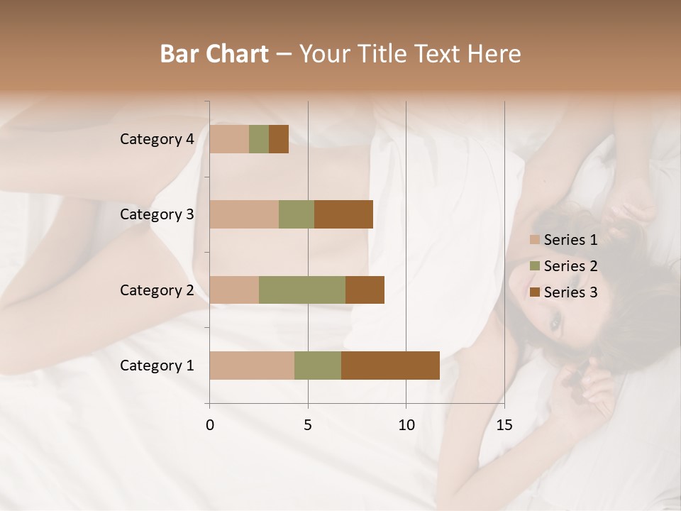 Girl Captivating Rest PowerPoint Template