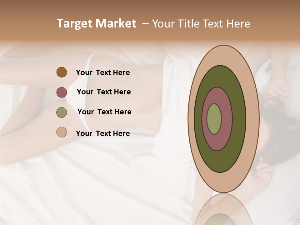 Girl Captivating Rest PowerPoint Template