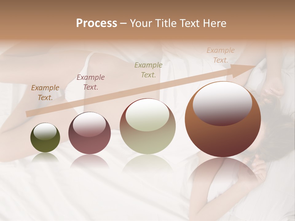 Girl Captivating Rest PowerPoint Template