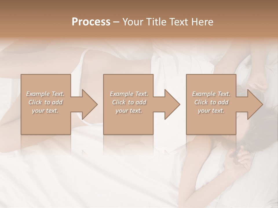 Girl Captivating Rest PowerPoint Template