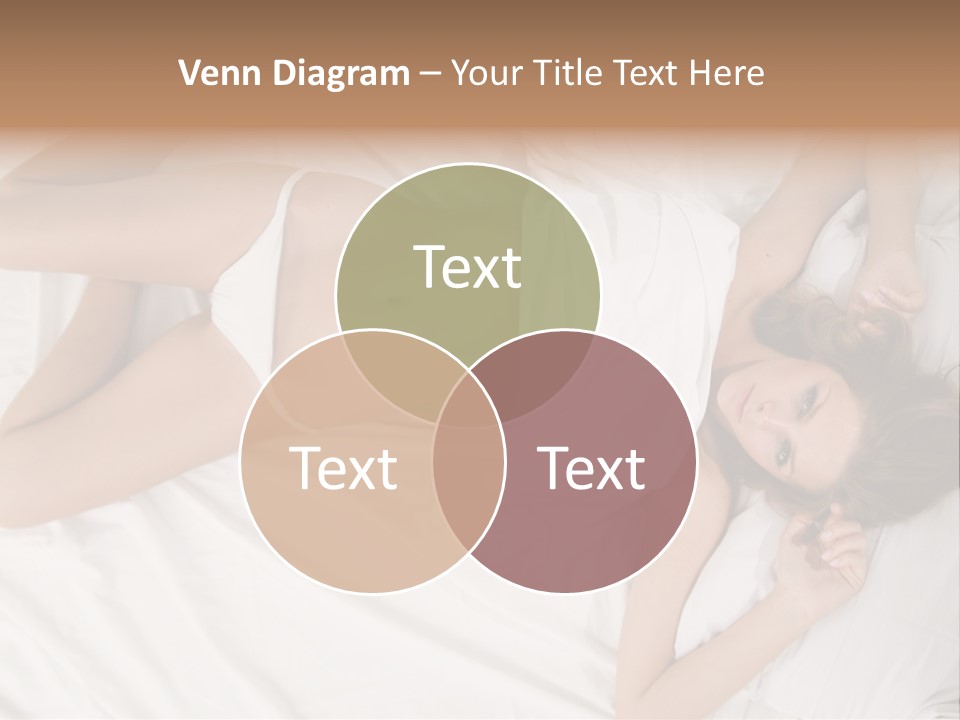 Girl Captivating Rest PowerPoint Template