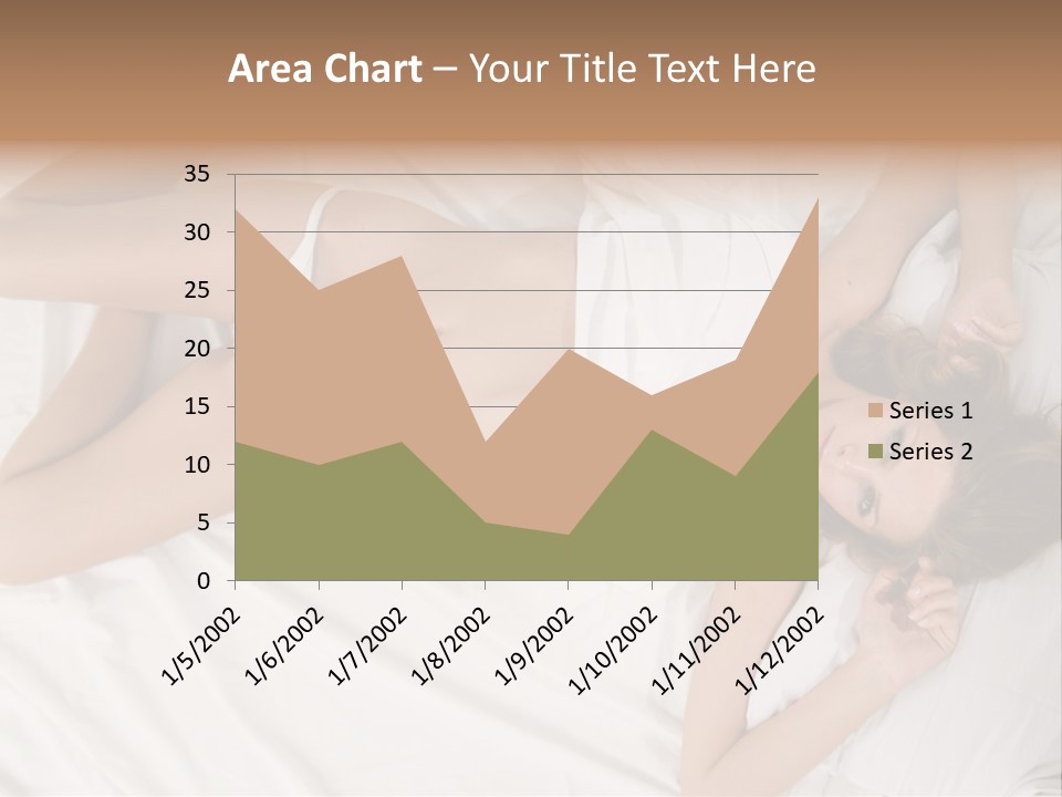 Girl Captivating Rest PowerPoint Template