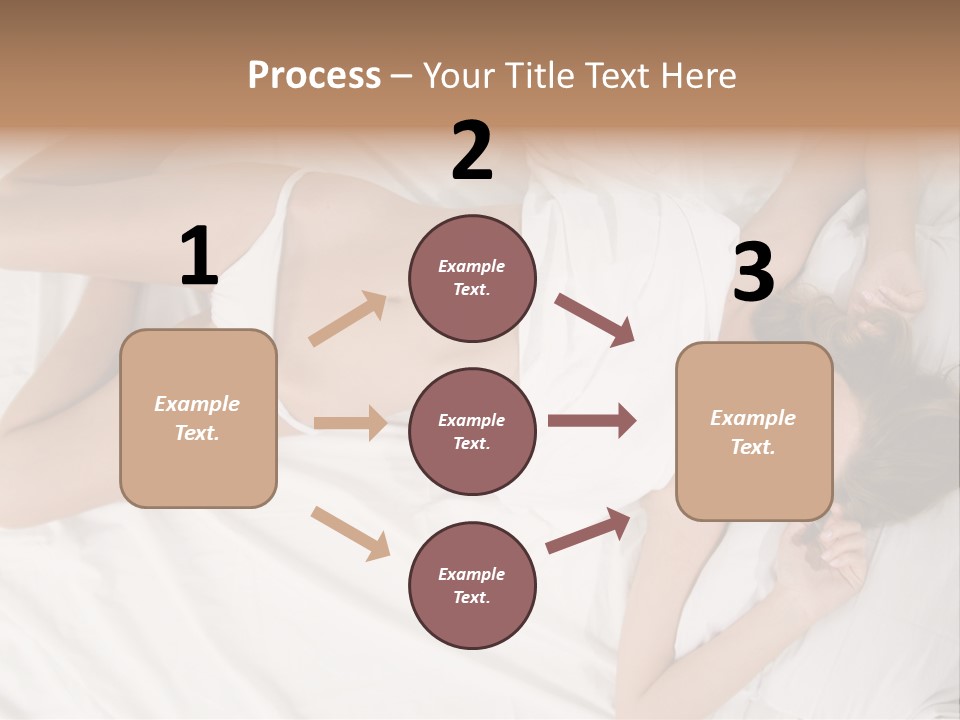 Girl Captivating Rest PowerPoint Template