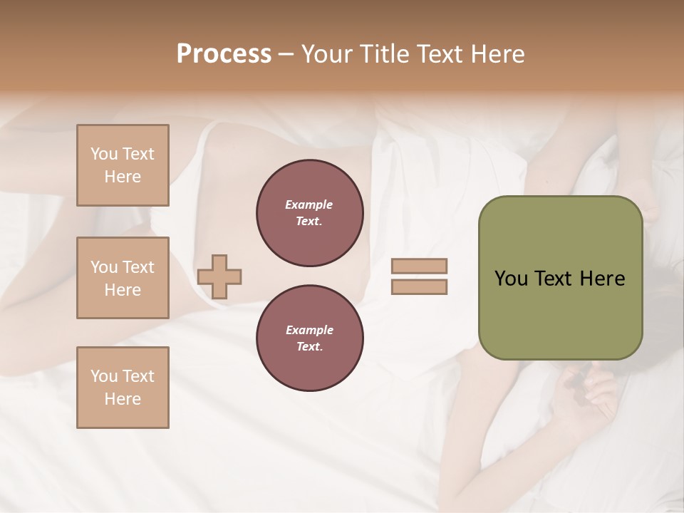 Girl Captivating Rest PowerPoint Template