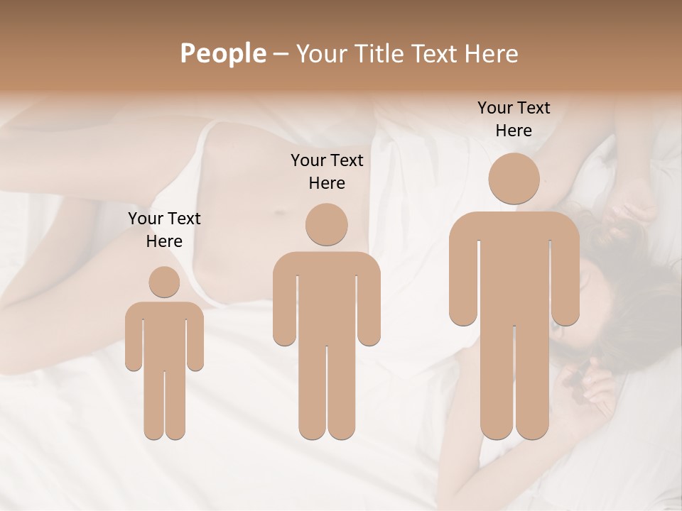 Girl Captivating Rest PowerPoint Template