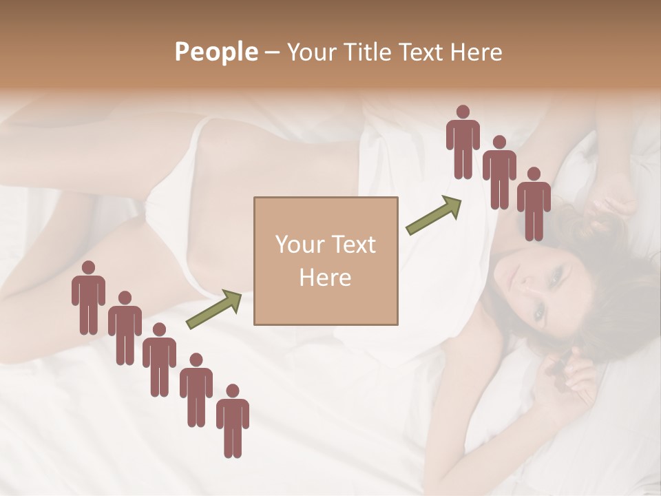 Girl Captivating Rest PowerPoint Template