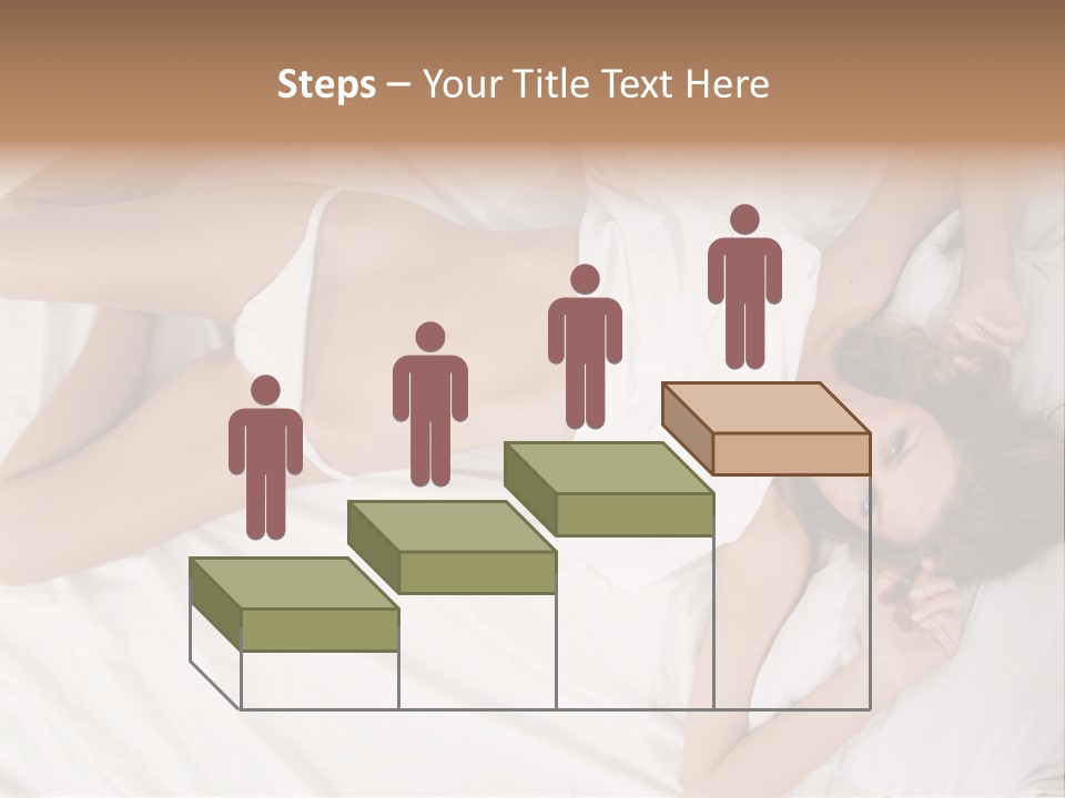 Girl Captivating Rest PowerPoint Template