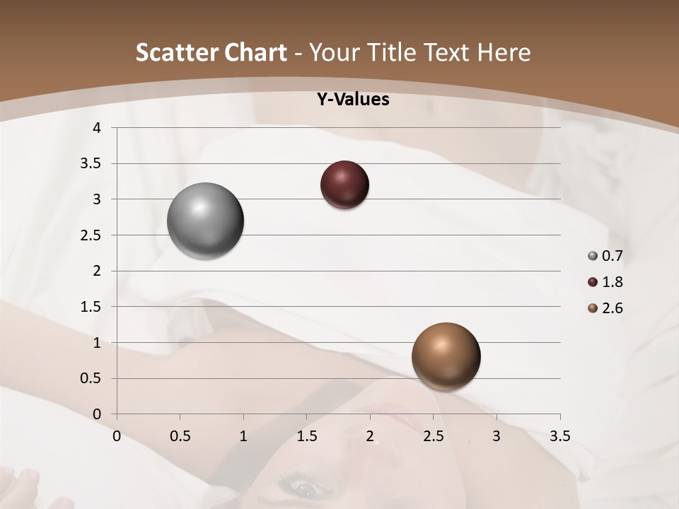 White Expanse Blond PowerPoint Template