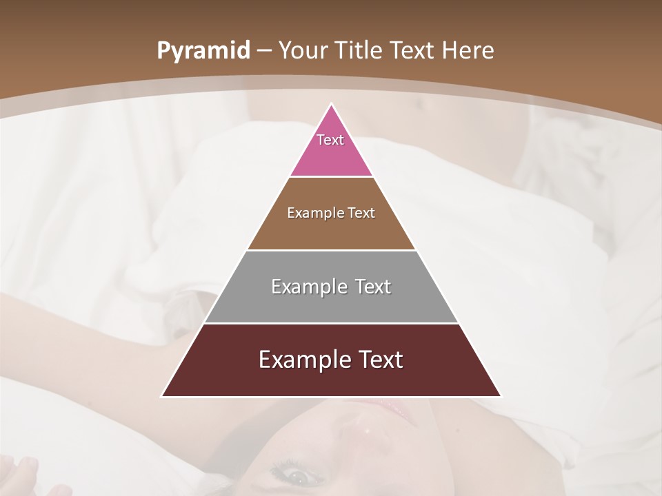 White Expanse Blond PowerPoint Template