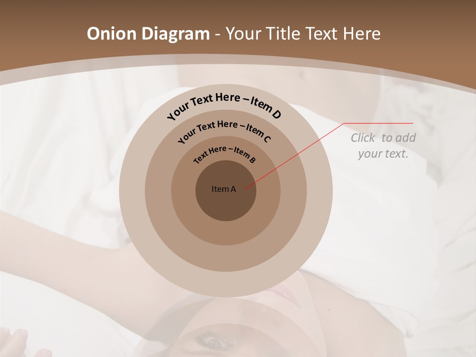 White Expanse Blond PowerPoint Template