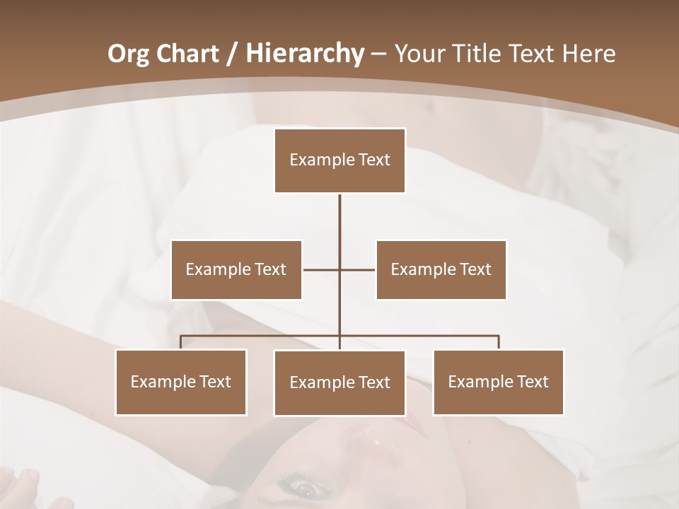 White Expanse Blond PowerPoint Template