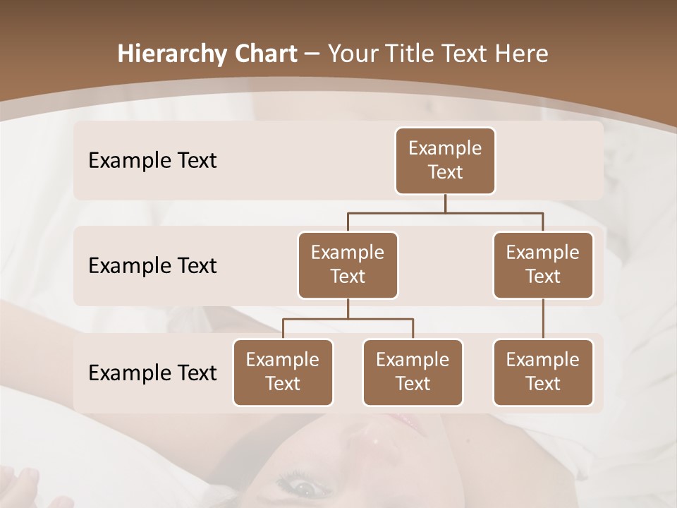 White Expanse Blond PowerPoint Template