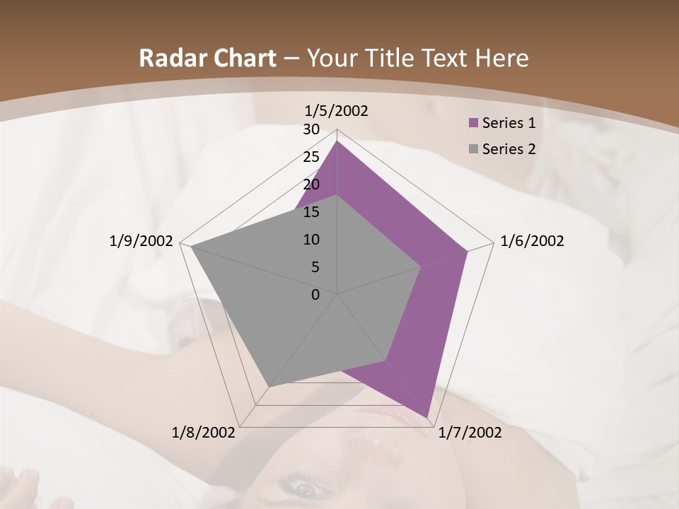 White Expanse Blond PowerPoint Template