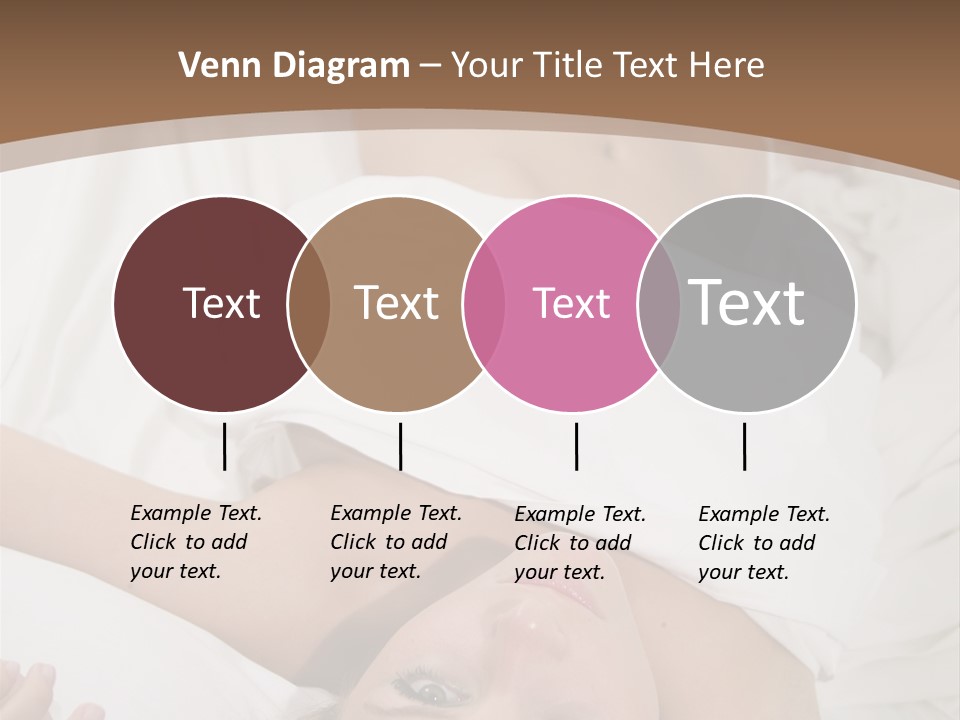 White Expanse Blond PowerPoint Template