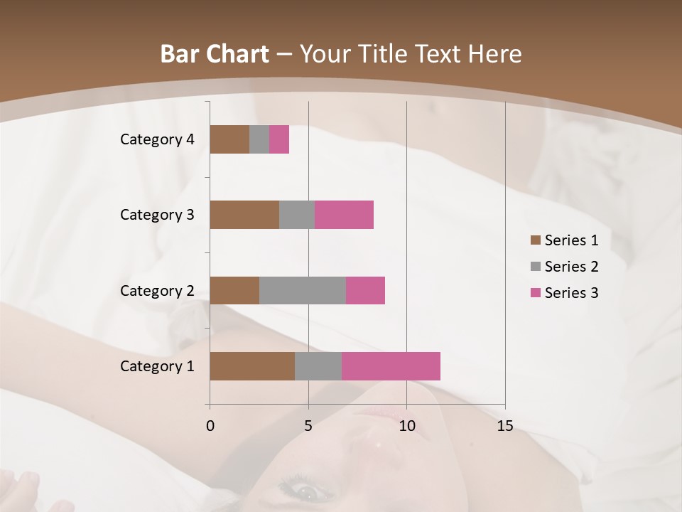 White Expanse Blond PowerPoint Template