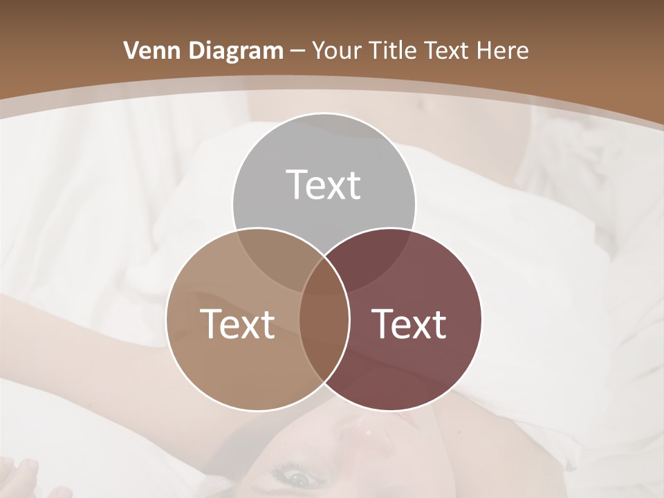 White Expanse Blond PowerPoint Template