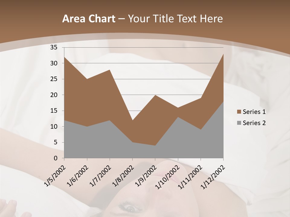 White Expanse Blond PowerPoint Template