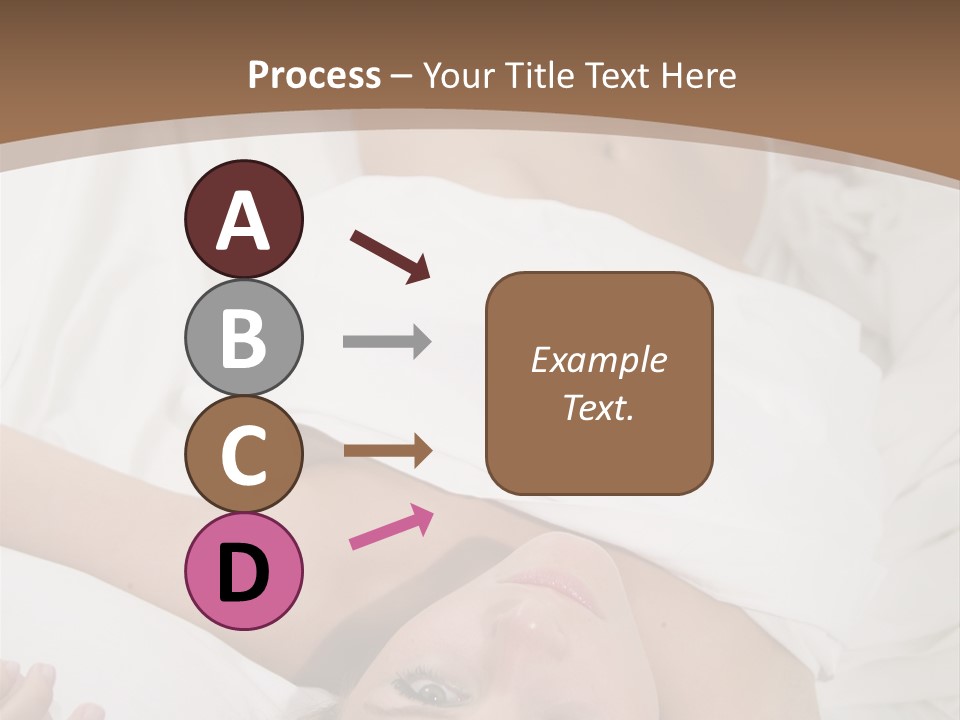 White Expanse Blond PowerPoint Template