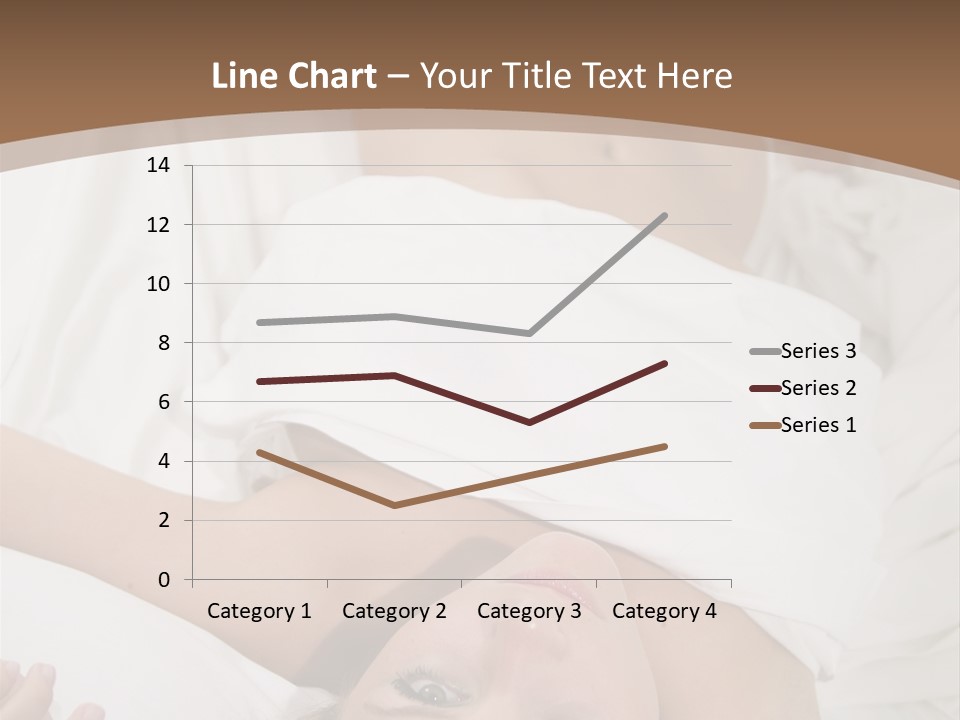 White Expanse Blond PowerPoint Template