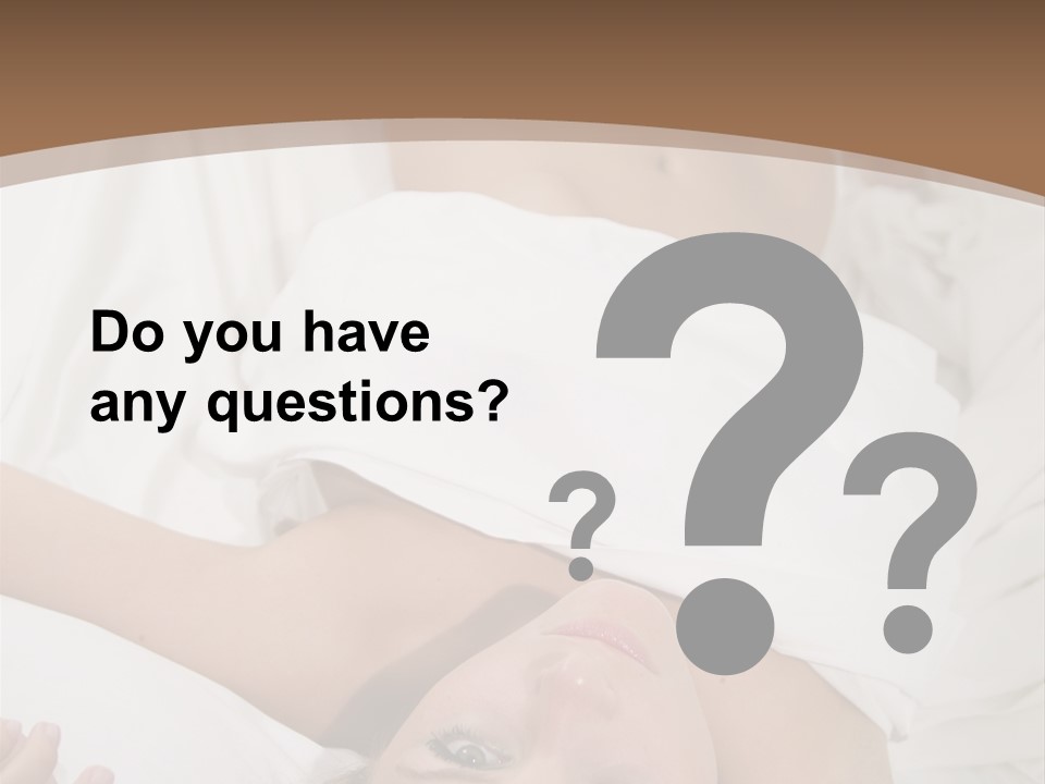 White Expanse Blond PowerPoint Template