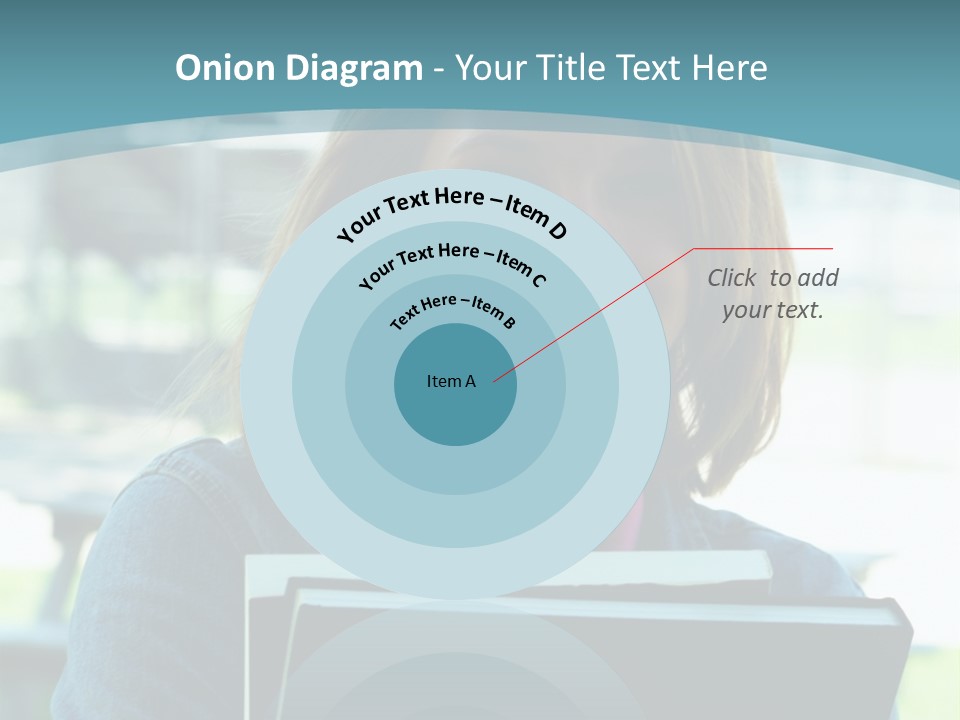 Stadium Girl Woman PowerPoint Template